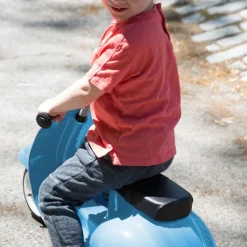Ambosstoys Primo Classic Sky Blue Ride-On (Leather Seat)