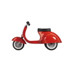 Ambosstoys Primo Classic Red Ride-On (Leather Seat)