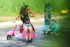 Ambosstoys Primo Classic Pink Ride-On (Leather Seat)