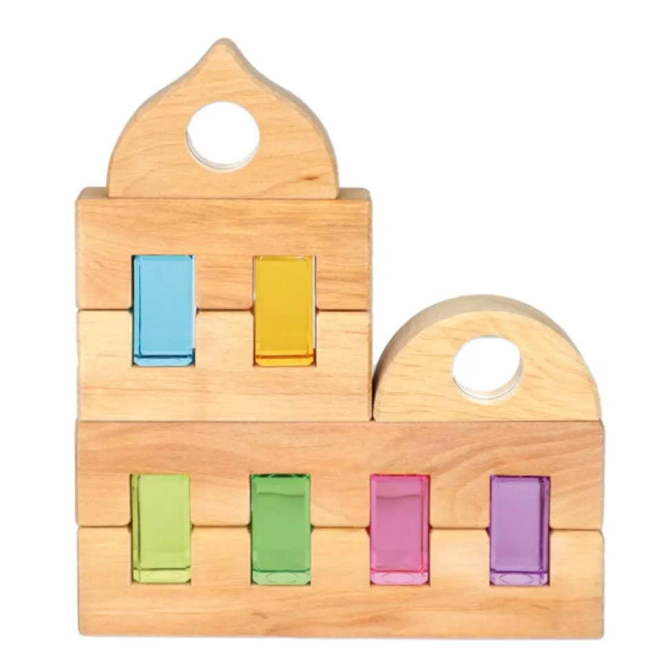 Bauspiel Luminous Blocks Pastel