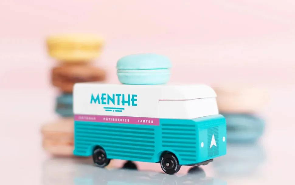 Candylab Blue Macaron Van