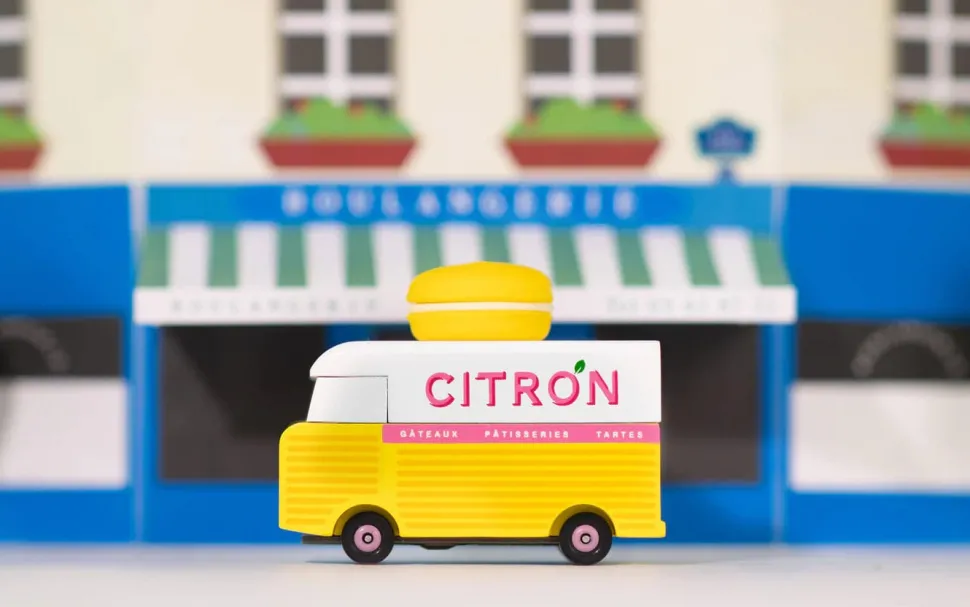 Candylab Yellow Macaron Van