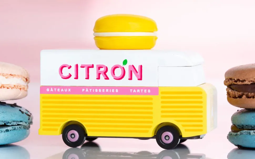 Candylab Yellow Macaron Van