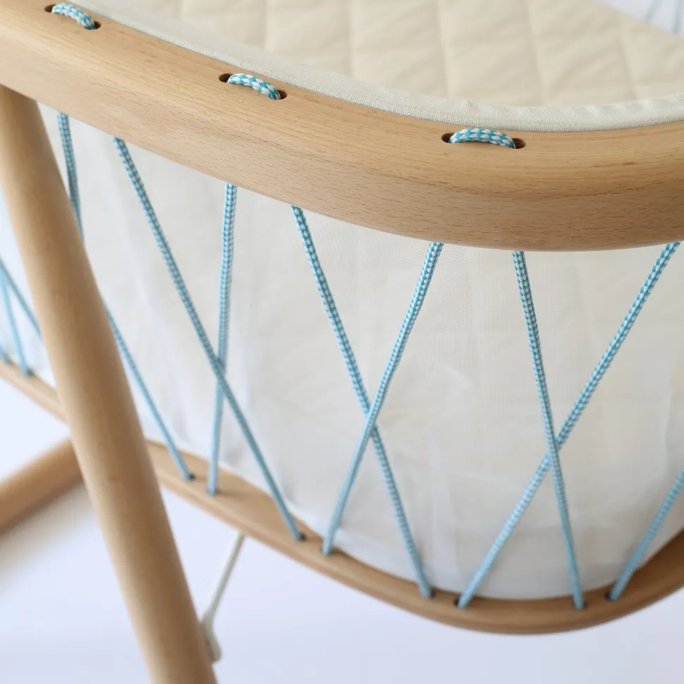 Charlie Crane Kumi Cradle - Aqua