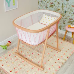 Charlie Crane Kumi Cradle - Pink