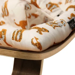 Charlie Crane Levo Baby Rocker in Walnut - Jaguar