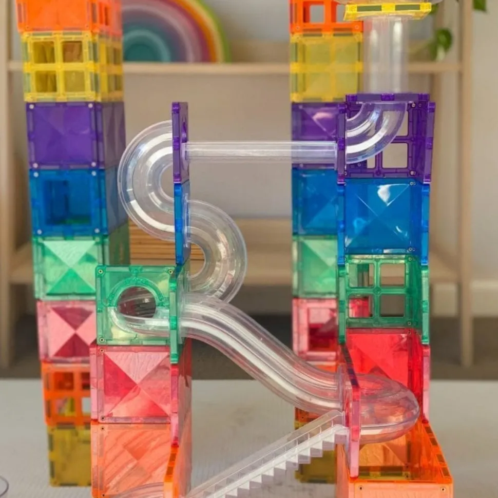 Connetix Tiles 92 Piece Ball Run Pack