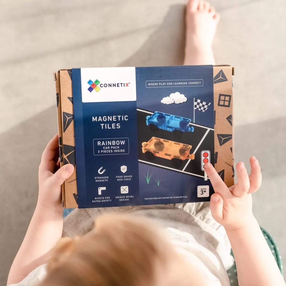 Connetix Tiles 2 Piece Car Pack
