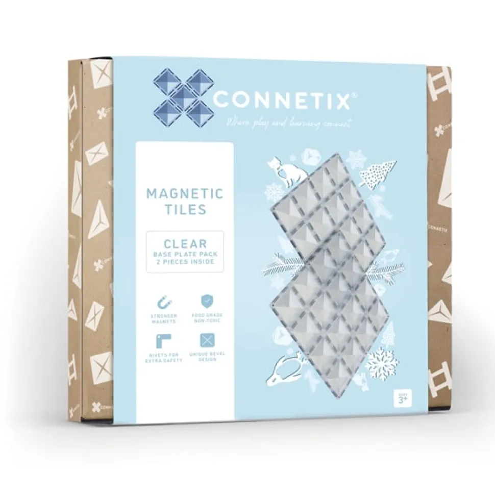 Connetix Tiles 36 Piece Clear Pack Bundle