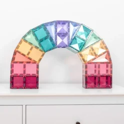 Connetix Tiles 122 Piece Pastel Creative Car Bundle