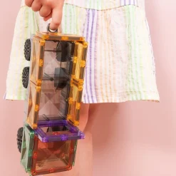 Connetix Tiles 50 Piece Pastel Transport Pack