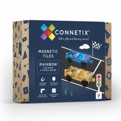 Connetix Tiles 62 Piece Starter Car Bundle