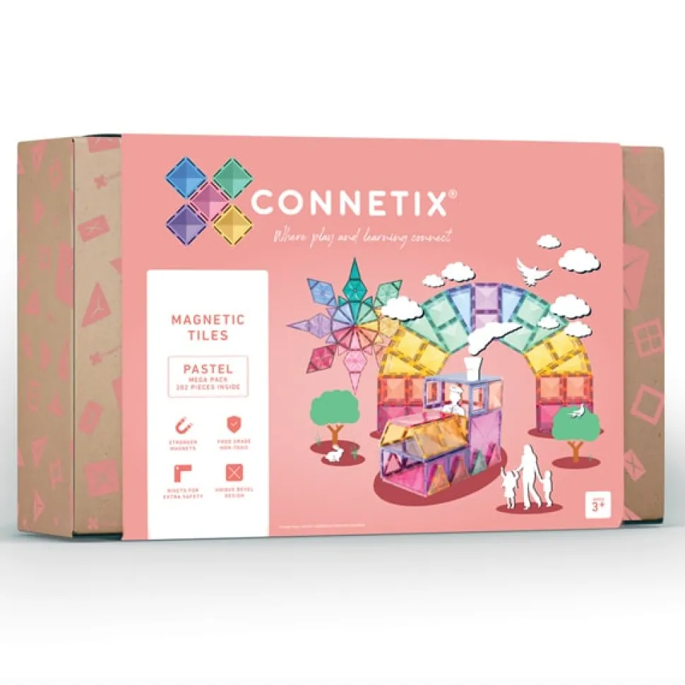 Connetix Tiles Pastel Ball Run Mega Bundle