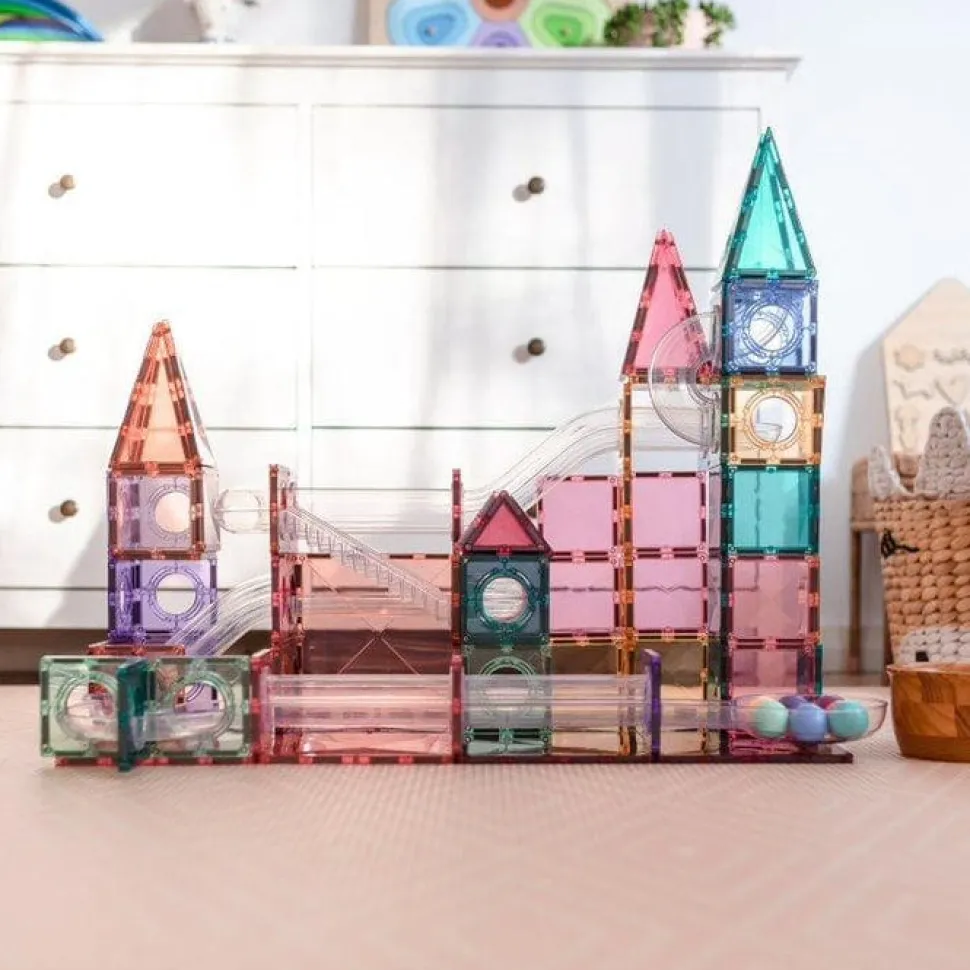 Connetix Tiles Pastel Ball Run Mega Bundle