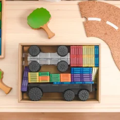 Connetix Tiles Rainbow 50 Piece Transport Pack