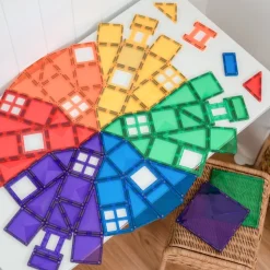 Connetix Tiles Rainbow Creative Pack 102 Piece - NEW