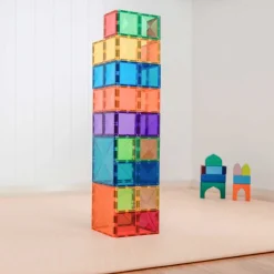 Connetix Tiles Rainbow Square Pack 42 Piece