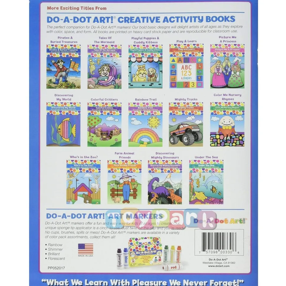 Do A Dot Art! Activity Book - Discovering My World