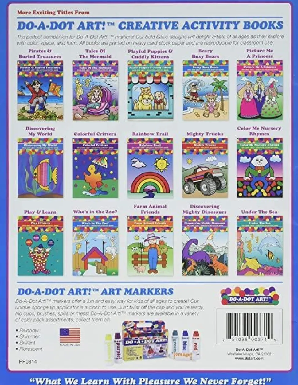 Do A Dot Art Book Rainbow Trail