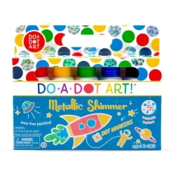 Do A Dot Art Metallic Shimmer Marker 5 Pack
