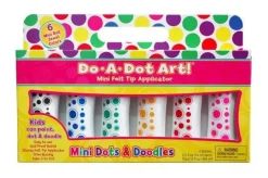 Do A Dot Art! Mini Dot Jewel Tone Markers 6 Pack