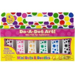 Do A Dot Art! Mini Dot Jewel Tone Markers 6 Pack