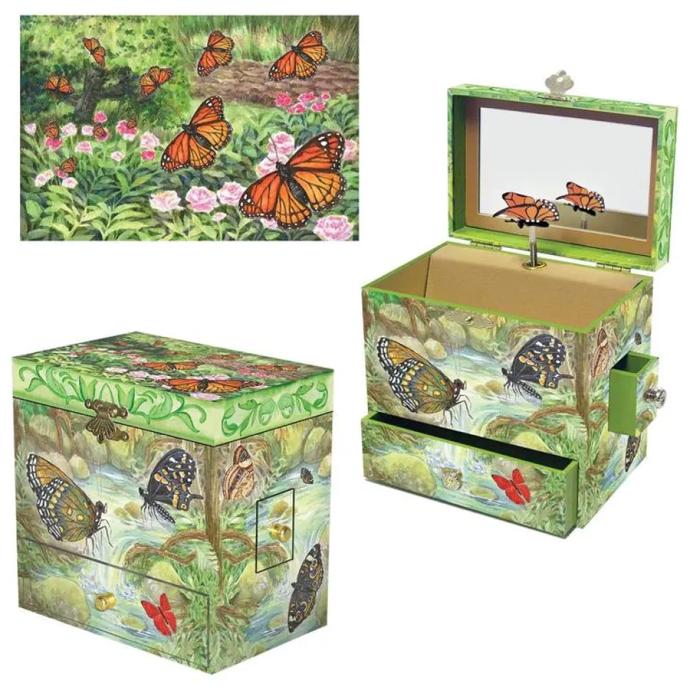 Enchantmints Music Box Monarch Butterfly