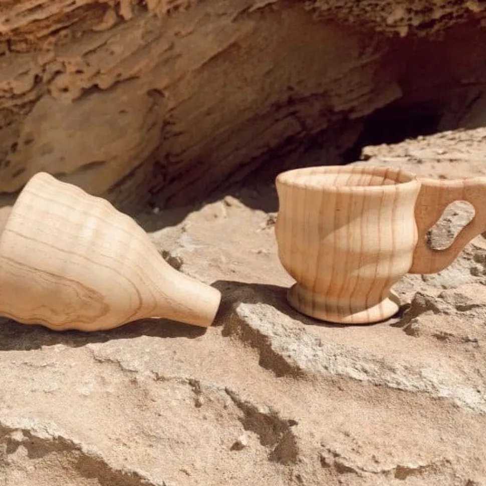 Explore Nook Wooden Funnel & Large Cup set