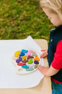 Freckled Frog Artist Palette Puzzle