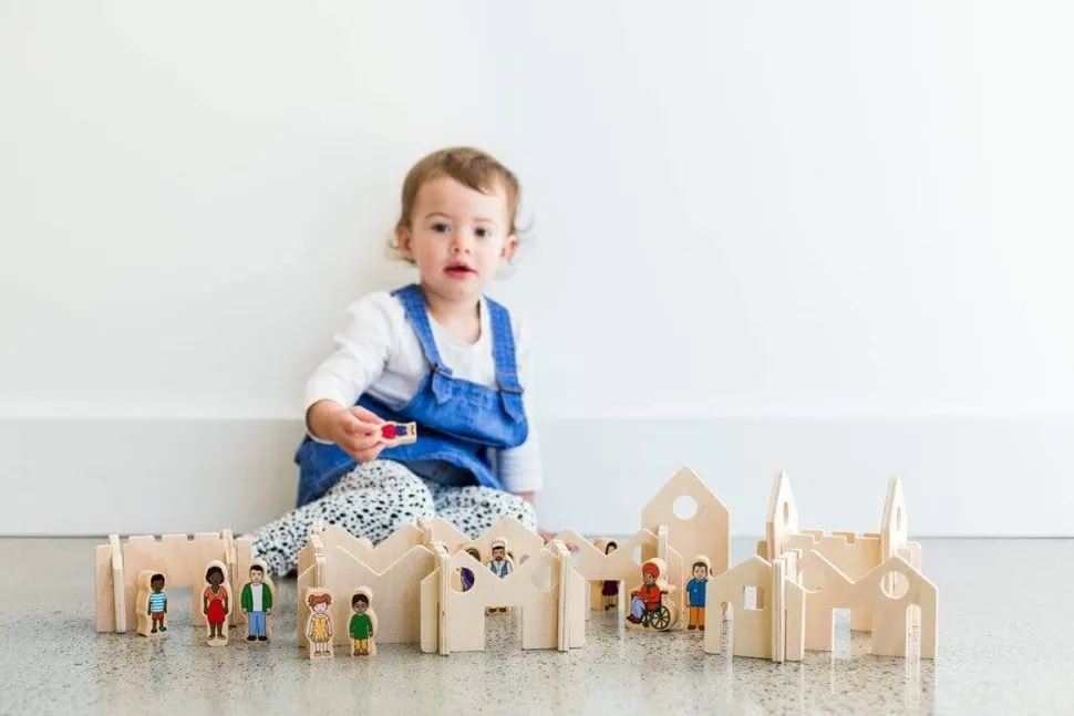 Freckled Frog Little Happy Architect 22 Pieces Set