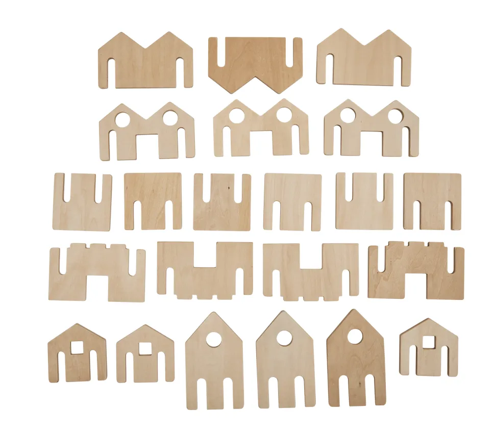 Freckled Frog Little Happy Architect 22 Pieces Set