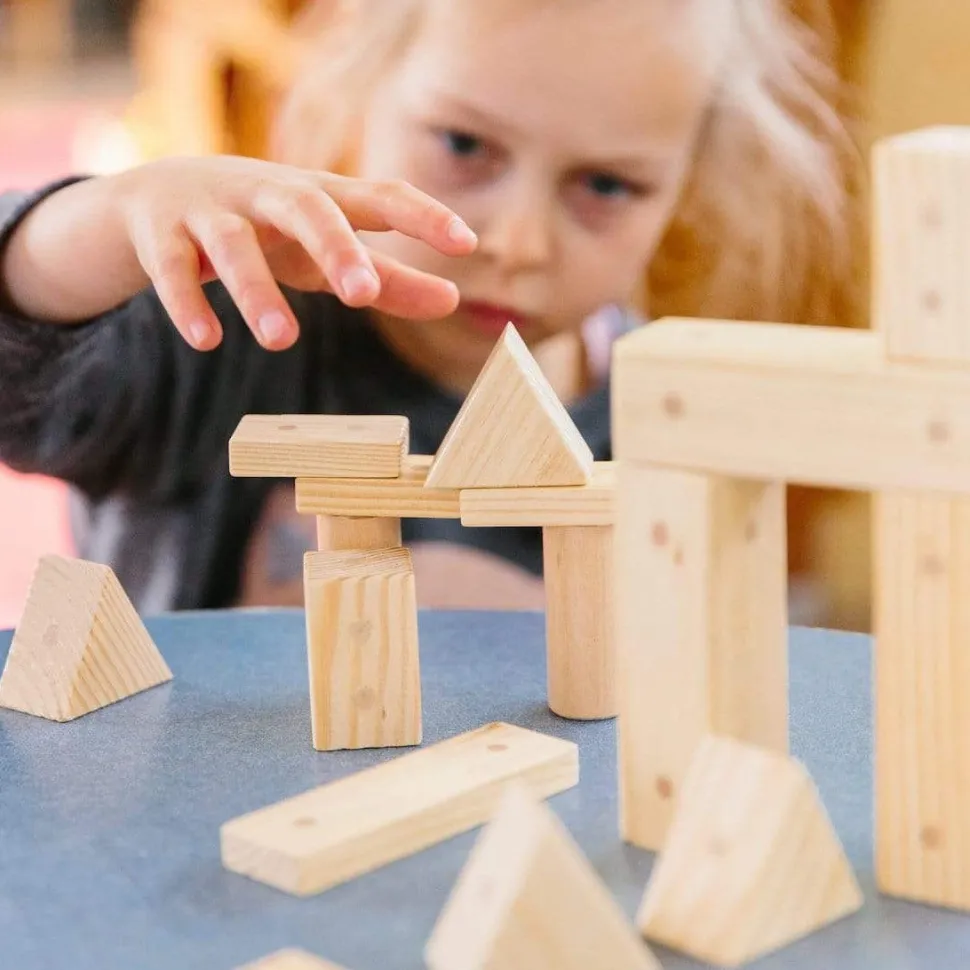 Freckled Frog Magnetic Wooden Blocks