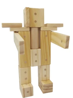 Freckled Frog Magnetic Wooden Blocks