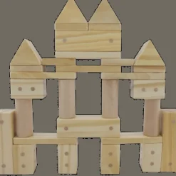 Freckled Frog Magnetic Wooden Blocks
