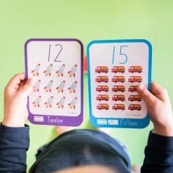Freckled Frog Numbers Flashcards