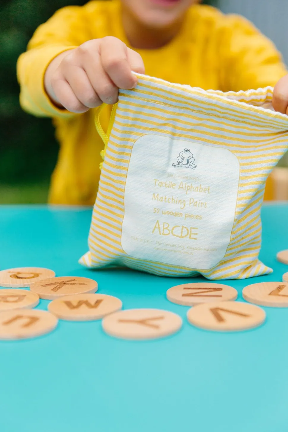 Freckled Frog Tactile Alphabet Matching Pairs