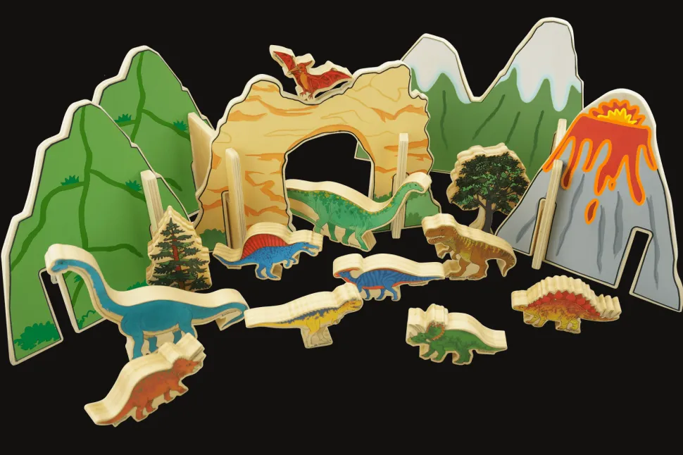 Freckled Frog The Happy Architect - Dinosaurs!