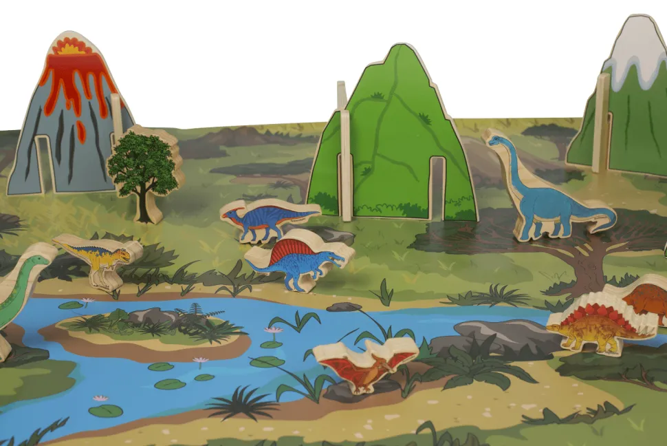 Freckled Frog The Happy Architect - Dinosaurs!