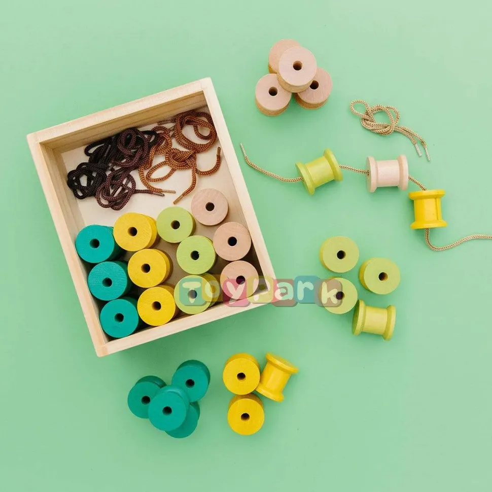 Freckled Frog Threading Cotton Reels