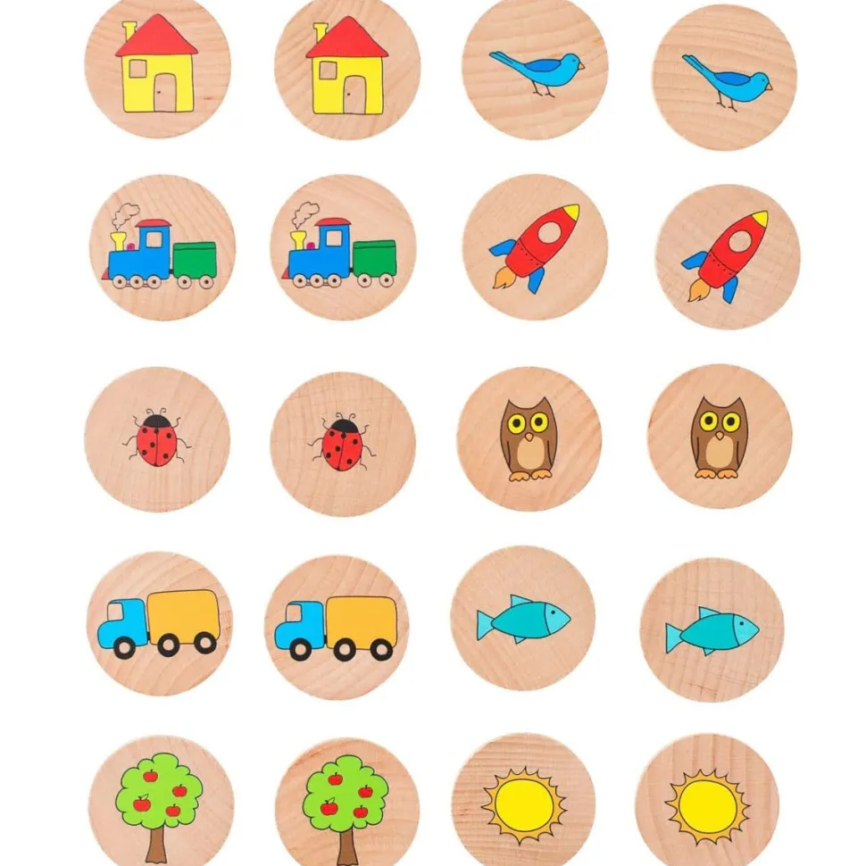 Freckled Frog Wooden Matching Pairs - The Original