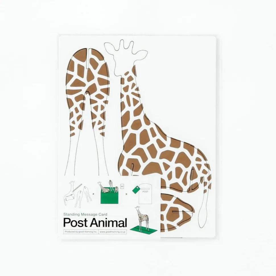 Good Morning Post Animal-Giraffe