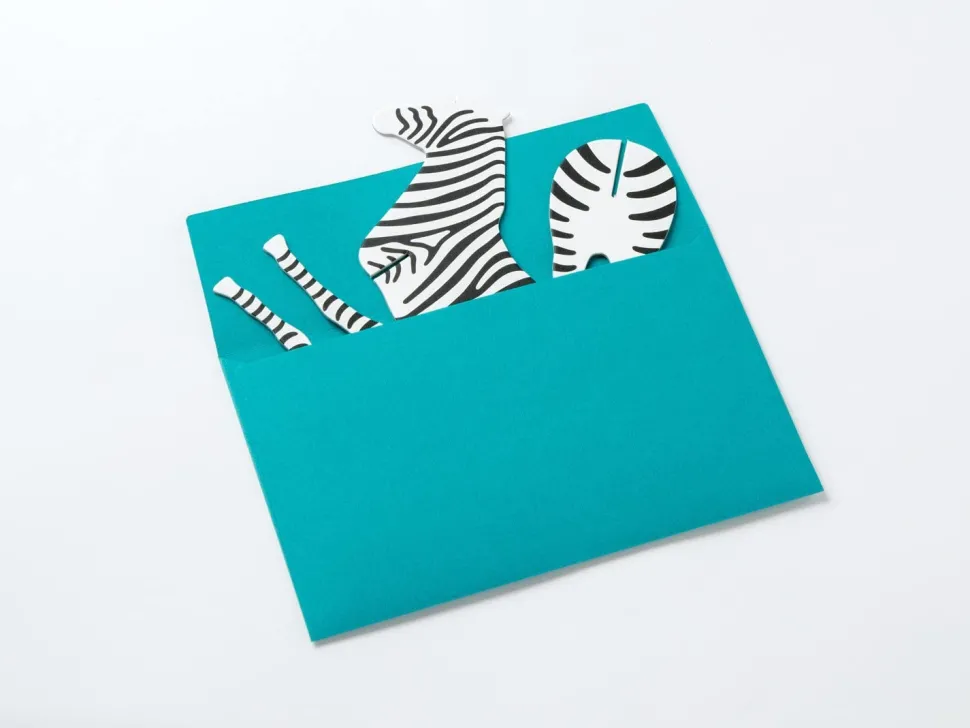 Good Morning Post Animal-Zebra