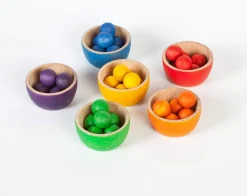 Grapat Coloured Bowls & Marbles