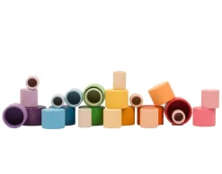 Grapat Nest Rainbow Bowls 24 Pieces