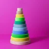 Grimm's Conical Tower Neon Green