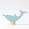 Grimm's Dolphin Candle Holder Decoration