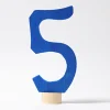 Grimm's Number 5 Candle Holder Decoration Anthroposophical