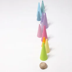 Grimm’s Pastel Rainbow Forest 12 Pieces