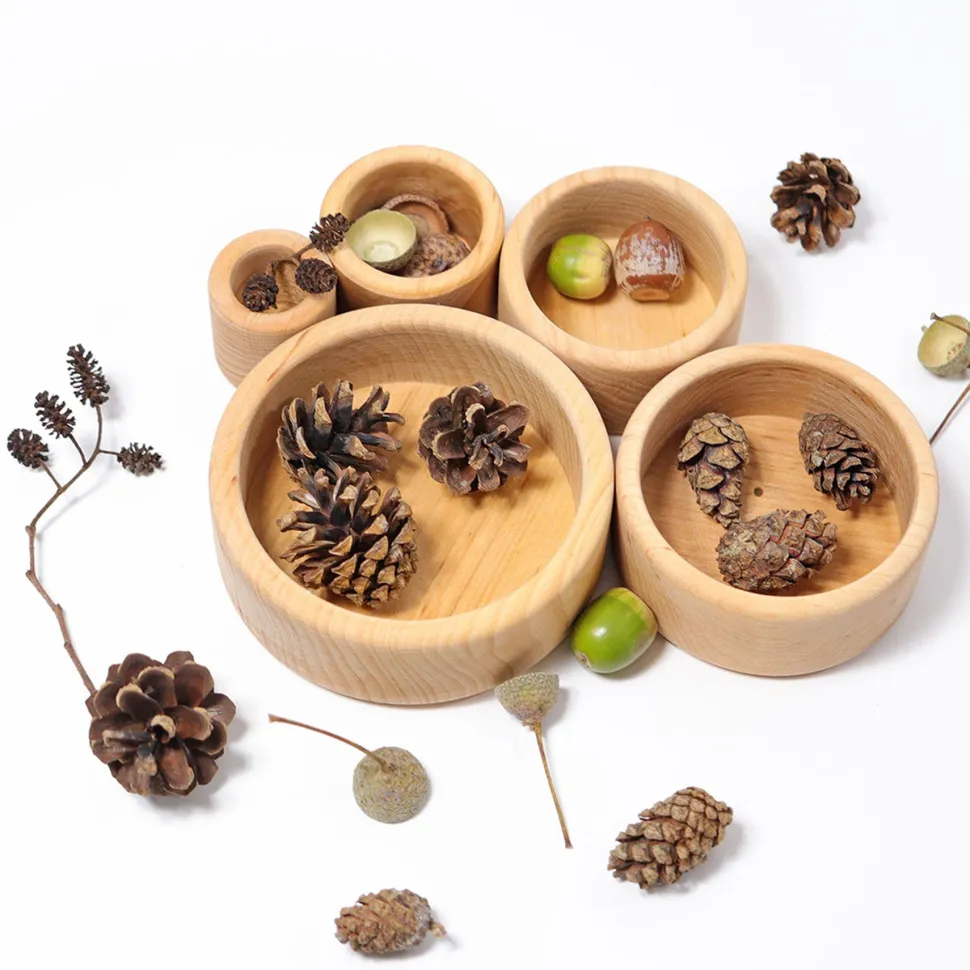 Grimm’s Stacking Bowls Natural