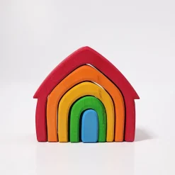 Grimm’s Stacking House Coloured